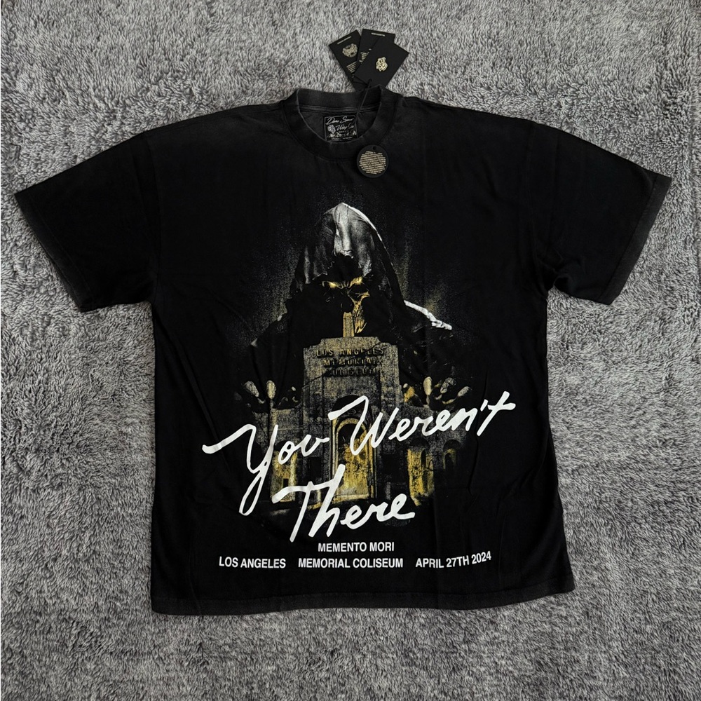 Darc Sport Wolves US Tour Tee, Black, Size Large, NWT